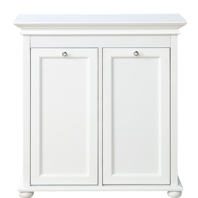 Gracie Oaks Manchester Double TiltOut Hamper & Reviews Wayfair